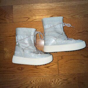 Moon Boot  JR Park Boot | Silver Size 2
